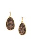 Korean Made 14K Gold Plated Cubic Zirconia Glitter Drop Earring For Women (KKGJDEG111819)